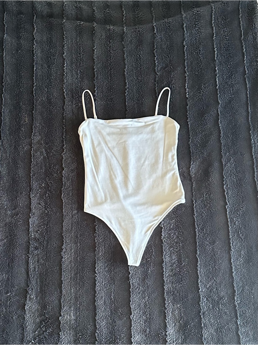 Babaton White Contour Cami Bodysuit